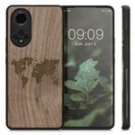 Husa Kwmobile pentru Honor 50, Lemn, Maro, 57353.02 fotografia produsului
