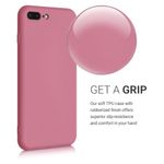 Husa pentru Apple iPhone 8 Plus/iPhone 7 Plus, Silicon, Roz, 49981.212 fotografia produsului View 5 S