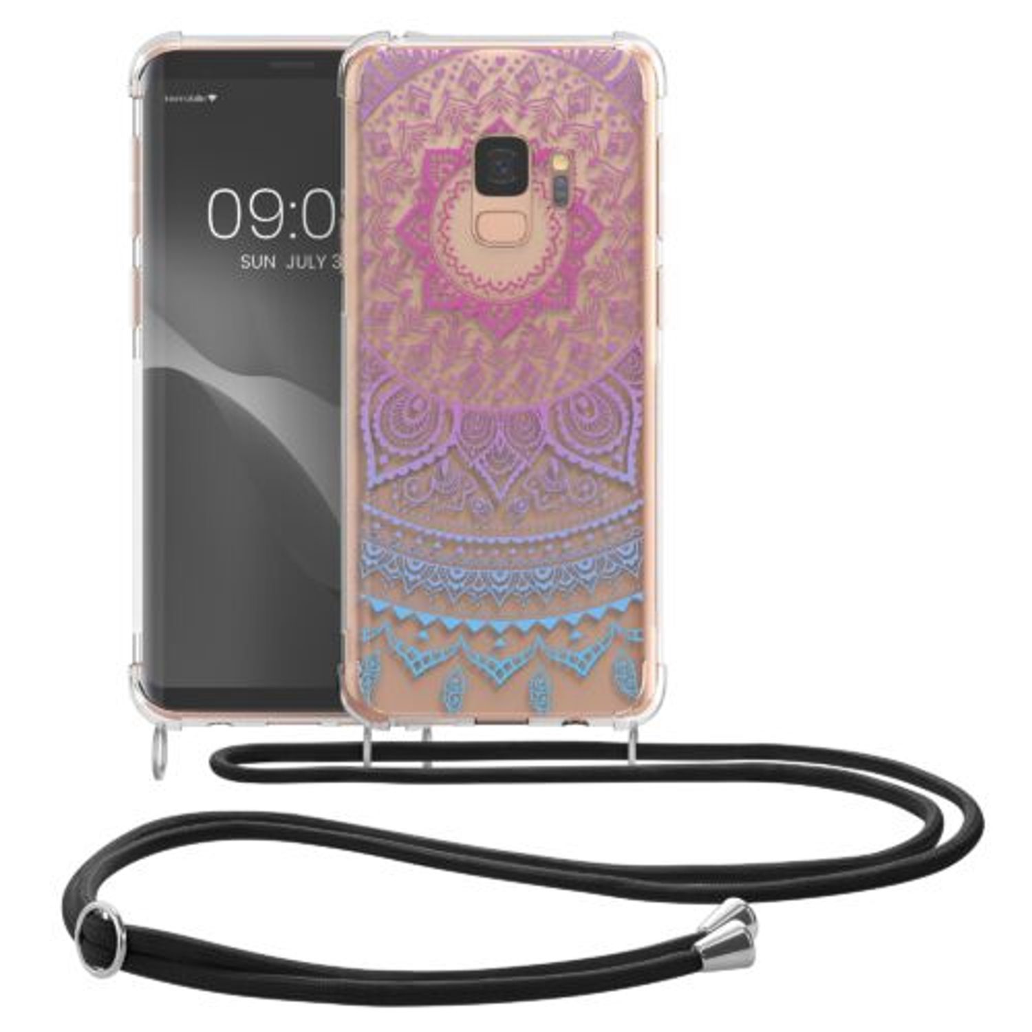 Husa Kwmobile pentru Samsung Galaxy S9, Silicon, Multicolor, 49089.04 fotografia produsului