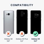 Husa Kwmobile pentru Samsung Galaxy S9, Silicon, Multicolor, 49089.04 fotografia produsului View 5 S