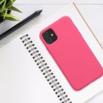 Husa Kwmobile pentru Apple iPhone 11, Silicon, Roz, 50791.238 fotografia produsului View 2 S