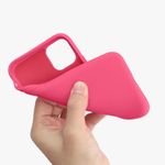 Husa Kwmobile pentru Apple iPhone 11, Silicon, Roz, 50791.238 fotografia produsului View 7 S