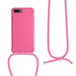Husa pentru Apple iPhone 8 Plus/iPhone 7 Plus, Silicon, Roz, 49916.77 fotografia produsului View 2 S