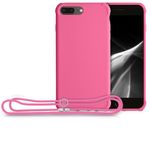 Husa pentru Apple iPhone 8 Plus/iPhone 7 Plus, Silicon, Roz, 49916.77 fotografia produsului View 8 S
