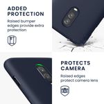 Husa Kwmobile pentru OnePlus 6T, Silicon, Albastru, 55347.53 fotografia produsului View 3 S