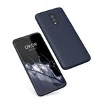 Husa Kwmobile pentru OnePlus 6T, Silicon, Albastru, 55347.53 fotografia produsului