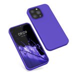 Husa Kwmobile pentru Apple iPhone 13 Pro, Silicon, Albastru, 55880.234 fotografia produsului