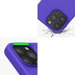 Husa Kwmobile pentru Apple iPhone 13 Pro, Silicon, Albastru, 55880.234 fotografia produsului View 8 S