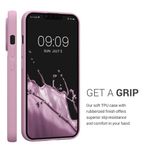 Husa Kwmobile pentru Apple iPhone 13 Pro, Silicon, Violet, 57749.10 fotografia produsului View 4 S