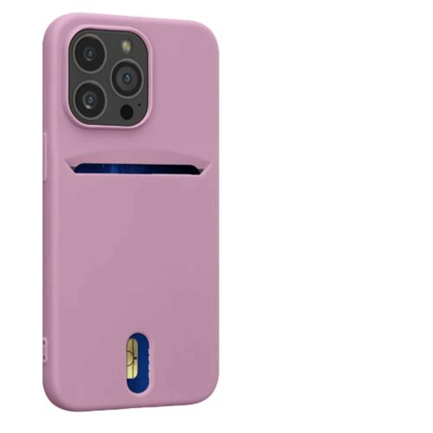 Husa Kwmobile pentru Apple iPhone 13 Pro, Silicon, Violet, 57749.10 fotografia produsului View 7 L