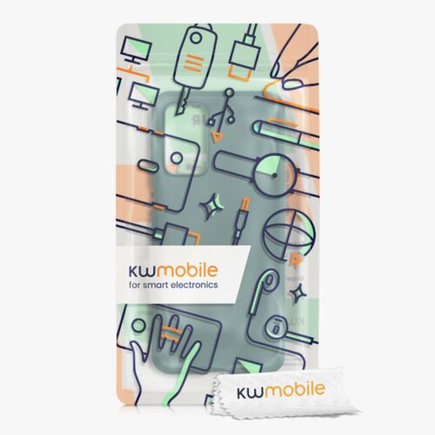 Husa Kwmobile pentru Samsung Galaxy A23, Silicon, Verde, 57804.171 fotografia produsului View 6 L