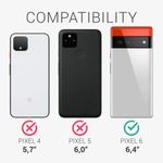 Husa Kwmobile pentru Google Pixel 6, Textil, Gri, 57795.19 fotografia produsului View 5 S