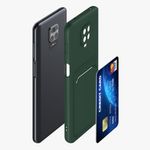 Husa Kwmobile pentru Xiaomi Redmi Note 9S/Redmi Note 9 Pro/Redmi Note 9 Pro Max, Silicon, Verde, 56948.80 fotografia produsului View 6 S