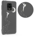 Husa Kwmobile pentru Xiaomi Redmi Note 9S/Redmi Note 9 Pro/Redmi Note 9 Pro Max, Silicon, Transparent/Argintiu, 52149.12 fotografia produsului View 8 S