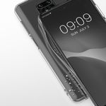 Husa Kwmobile pentru Xiaomi Redmi Note 9S/Redmi Note 9 Pro/Redmi Note 9 Pro Max, Silicon, Transparent/Argintiu, 52149.12 fotografia produsului View 9 S