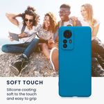 Husa Kwmobile pentru Xiaomi 12 Pro, Silicon, Albastru, 57936.224 fotografia produsului View 4 S