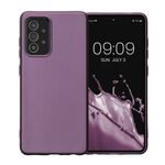 Husa Kwmobile pentru Samsung Galaxy A52/Galaxy A52 5G/Galaxy A52s 5G, Silicon, Mov, 57946.230 fotografia produsului