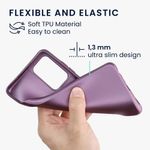 Husa Kwmobile pentru Samsung Galaxy A52/Galaxy A52 5G/Galaxy A52s 5G, Silicon, Mov, 57946.230 fotografia produsului View 2 S