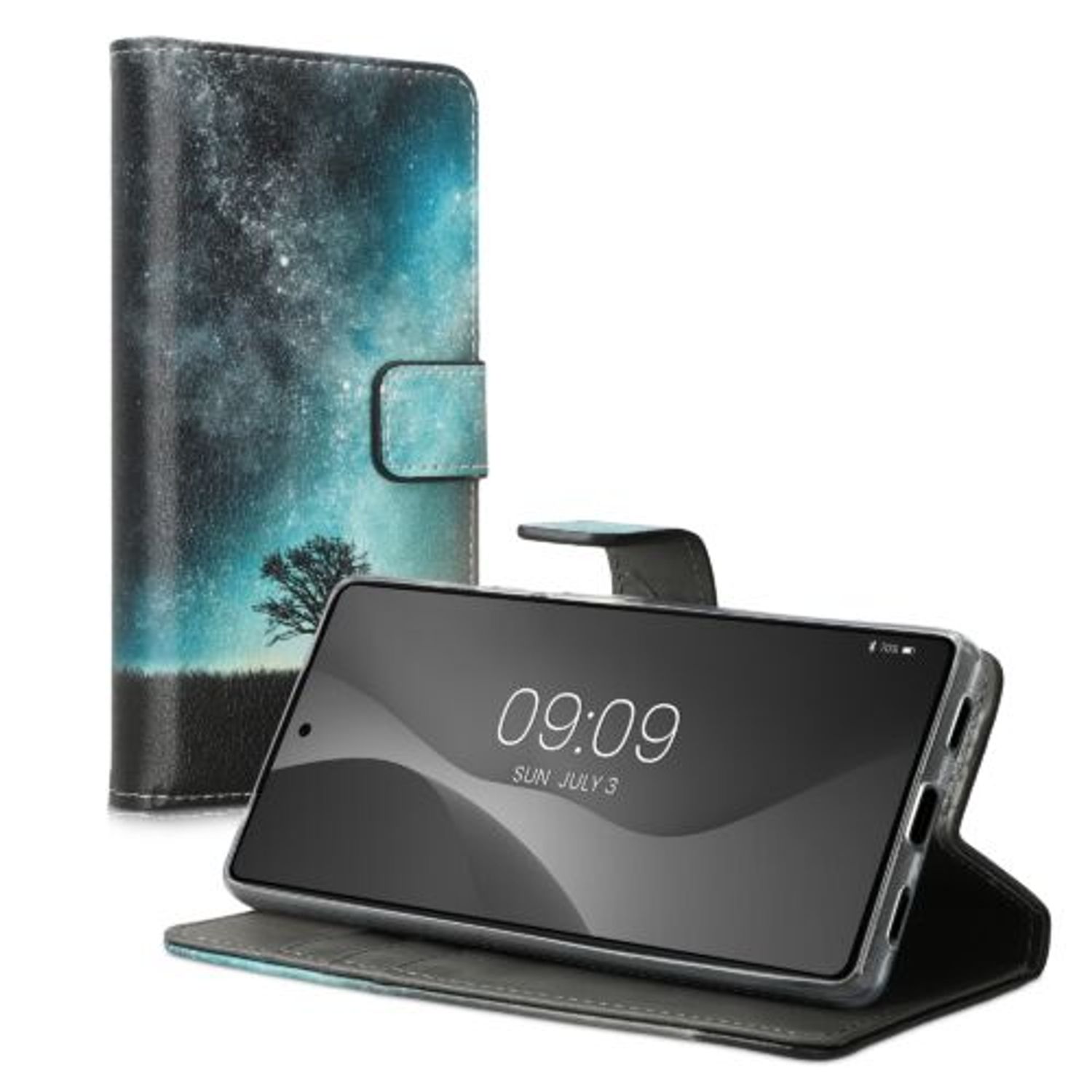 Husa Kwmobile pentru Google Pixel 6a, Piele ecologica, Multicolor, 58010.02 fotografia produsului