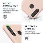Husa Kwmobile pentru Huawei P30 Lite, Silicon, Crem, 47510.225 fotografia produsului View 6 S