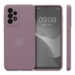 Husa Kwmobile pentru Samsung Galaxy A33 5G, Silicon, Mov, 58026.02 fotografia produsului