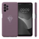 Husa Kwmobile pentru Samsung Galaxy A32 5G, Silicon, Mov, 56337.03 fotografia produsului