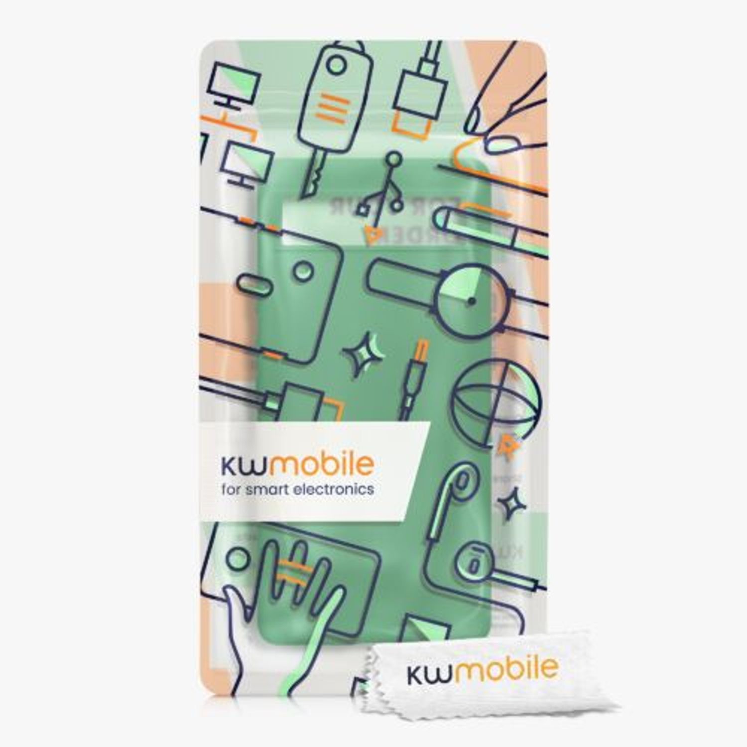 Husa Kwmobile pentru Google Pixel 6a, Silicon, Verde, 58053.227 fotografia produsului View 6 L