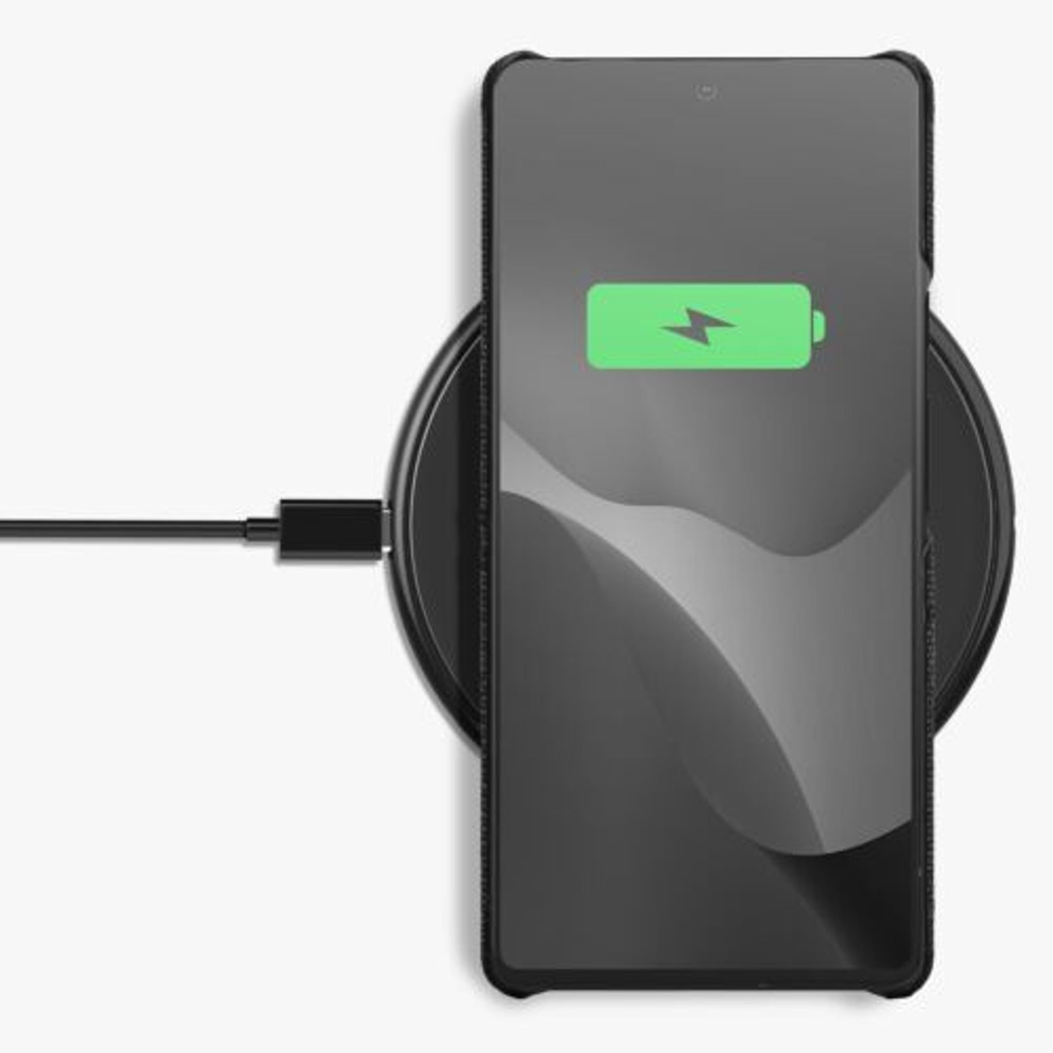 Husa Kwmobile pentru Google Pixel 6, Textil, Gri, 58141.19 fotografia produsului View 9 L