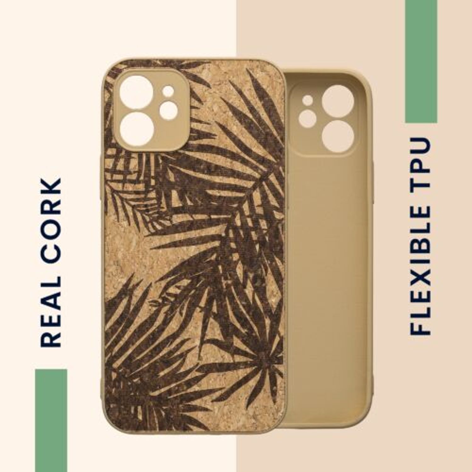 Husa Kwmobile pentru Apple iPhone 11, Pluta, Maro, 58122.01 fotografia produsului View 4 L