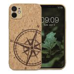 Husa Kwmobile pentru Apple iPhone 11, Pluta, Maro, 58122.02 fotografia produsului