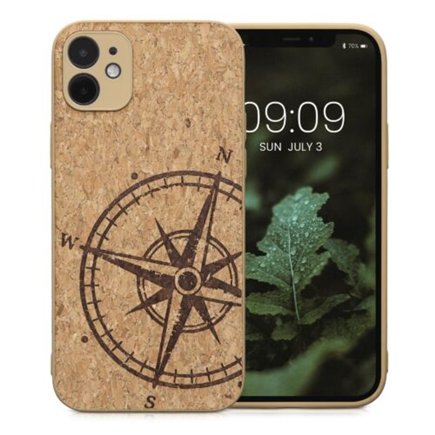 Husa Kwmobile pentru Apple iPhone 11, Pluta, Maro, 58122.02 fotografia produsului