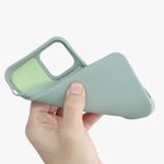 Husa Kwmobile pentru Apple iPhone 12/iPhone 12 Pro, Silicon, Verde, 53844.172 fotografia produsului View 7 S