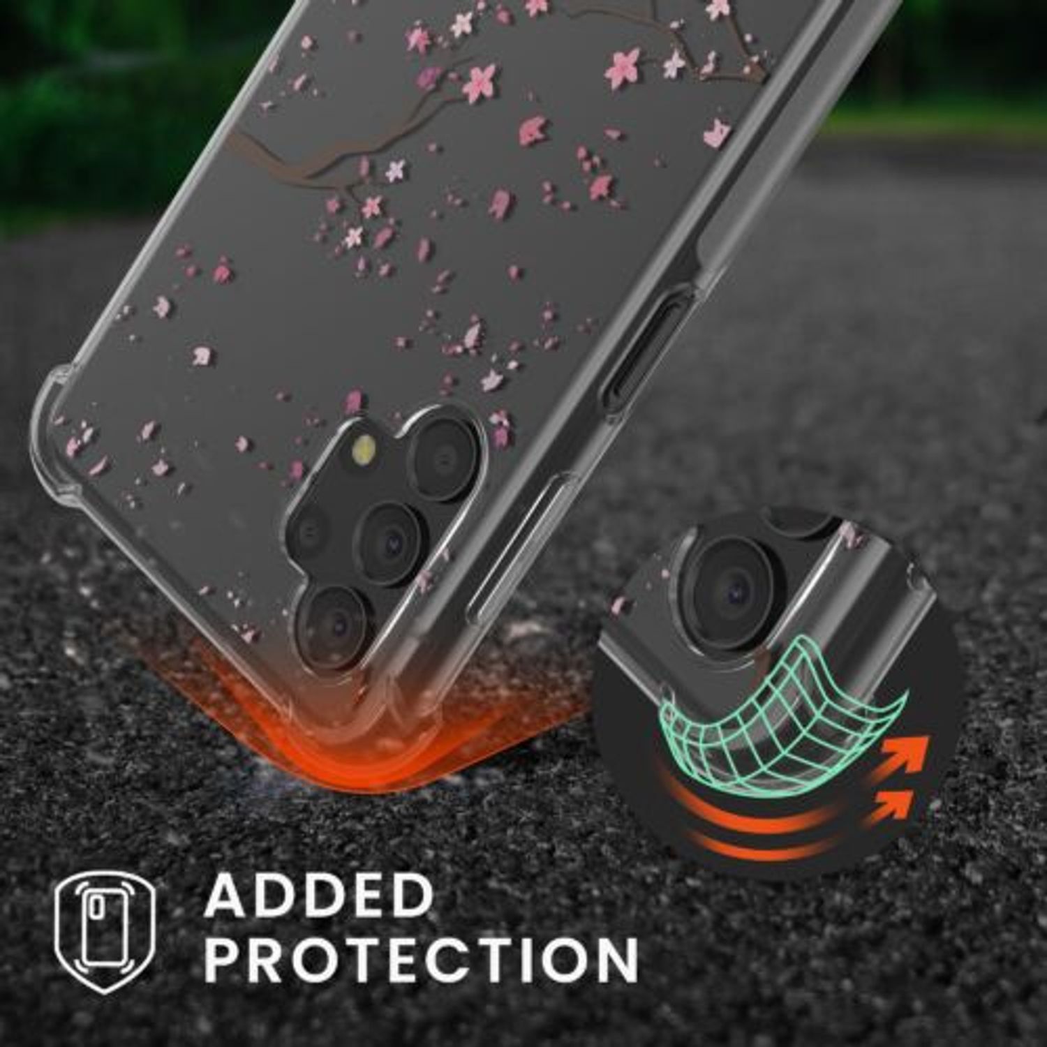 Husa Kwmobile pentru Samsung Galaxy A13, Silicon, Multicolor, 58232.03 fotografia produsului View 2 L