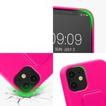 Husa Kwmobile pentru Apple iPhone 12 Mini, Silicon, Roz, 58282.77 fotografia produsului View 8 S