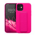 Husa Kwmobile pentru Apple iPhone 12 Mini, Silicon, Roz, 58282.77 fotografia produsului