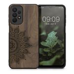 Husa Kwmobile pentru Samsung Galaxy A23, Lemn, Maro, 58314.01 fotografia produsului