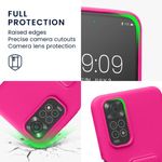 Husa Kwmobile pentru Xiaomi Redmi Note 11/Redmi Note 11s, Silicon, Roz, 58266.77 fotografia produsului View 3 S
