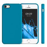 Husa pentru iPhone 5/iPhone 5s/iPhone SE, Silicon, Albastru, 42766.224 fotografia produsului View 2 S