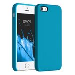 Husa pentru iPhone 5/iPhone 5s/iPhone SE, Silicon, Albastru, 42766.224 fotografia produsului