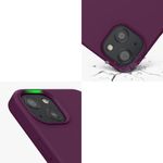 Husa Kwmobile pentru Apple iPhone 13, Silicon, Violet, 55878.187 fotografia produsului View 8 S