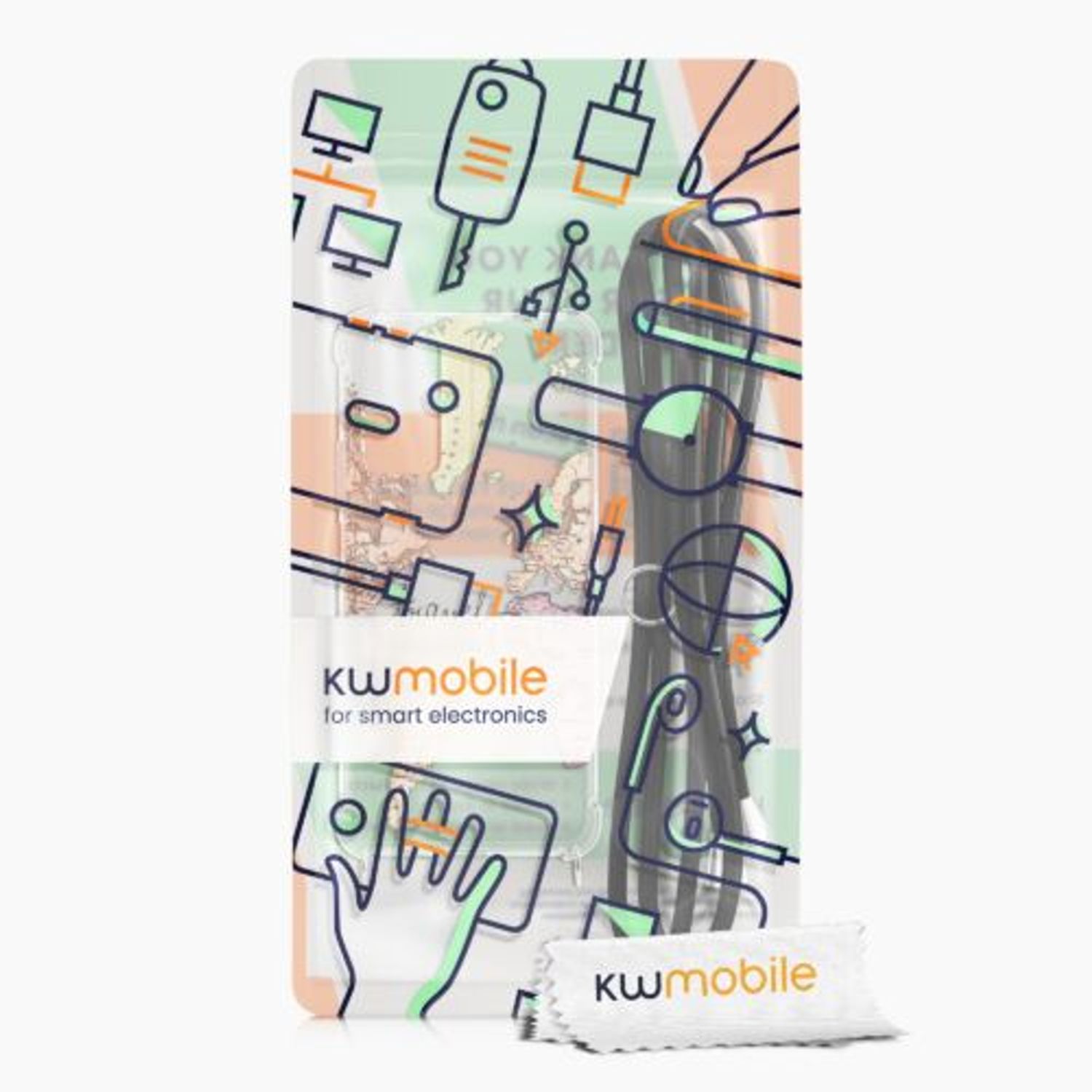 Husa Kwmobile pentru Xiaomi Redmi Note 11 Pro/Redmi Note 11 Pro 5G, Silicon, Multicolor, 58419.02 fotografia produsului View 7 L