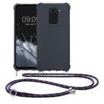 Husa Kwmobile pentru Xiaomi Redmi Note 9, Silicon, Gri, 53147.186 fotografia produsului