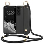 Husa Kwmobile pentru Samsung Galaxy S22, Silicon, Negru, 58492.01 fotografia produsului
