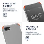 Husa Kwmobile pentru Apple iPhone 8/iPhone 7/iPhone SE 2, Silicon, Gri, 49920.43 fotografia produsului View 3 S
