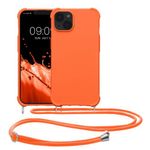 Husa Kwmobile pentru Apple iPhone 13, Silicon, Portocaliu, 55950.150 fotografia produsului