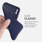 Husa pentru Apple iPhone X/iPhone XS, Silicon, Albastru, 49982.186 fotografia produsului View 4 S