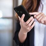 Husa Kwmobile pentru Motorola Moto E40, Silicon, Negru, 58521.01 fotografia produsului View 8 S