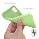 Husa pentru Apple iPhone X/iPhone XS, Silicon, Verde, 49982.214 fotografia produsului View 4 S