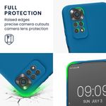 Husa Kwmobile pentru Xiaomi Redmi Note 11/Redmi Note 11s, Silicon, Albastru, 57918.228 fotografia produsului View 3 S