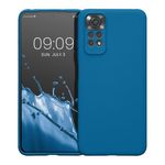 Husa Kwmobile pentru Xiaomi Redmi Note 11/Redmi Note 11s, Silicon, Albastru, 57918.228 fotografia produsului